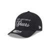 San Antonio Spurs Men's New Era 9FORTY 2025-2026 Draft Cap - Black