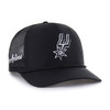 San Antonio Spurs Men's '47 Brand 2025-2026 City Edition Trucker Primary Adjustable Cap - Black