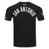 San Antonio Spurs Men's Pro Standard Ringer Modern Original T-Shirt - Black