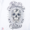 San Antonio Spurs Men's Pro Standard Primary Sugar Skull Spur T-Shirt - White