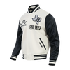 San Antonio Spurs Men's Pro Standard Modern Original Varsity Jacket - White and Black