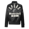 San Antonio Spurs Women's Pro Standard Modern Satin Jacket - Black