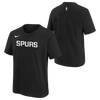 San Antonio Spurs Youth Nike Essential T-Shirt - Black