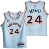 San Antonio Spurs Toddler Nike 24-25 City Edition #24 Vassell Swingman Jersey - Blue