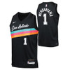 San Antonio Spurs Youth Nike 2025-2026 City Edition #1 Victor Wembanyama Swingman Jersey - Black