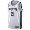 San Antonio Spurs Men's Nike #2! Coyote Association Edition Swingman Jersey - White