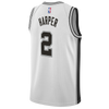 San Antonio Spurs Men's Nike Association Edition Swingman Dylan Harper Jersey