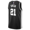 San Antonio Spurs Men's Nike Tim Duncan Icon Edition Swingman Jersey