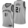 San Antonio Spurs Men's Nike Coyote 2025-2026 Statement Edition Swingman Jersey