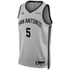 San Antonio Spurs Men's Nike Stephon Castle 2025-2026 Statement Edition Swingman Jersey