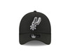 San Antonio Spurs New Era Men's 9FORTY A-Frame 2026 Draft Adjustable Cap - Black