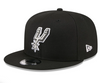 San Antonio Spurs New Era Men's 9FIFTY 2026 Draft Adjustable Cap - Black
