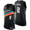 San Antonio Spurs Men's Nike 2025-2026 City Edition #2 Dylan Harper Authentic Jersey - Black