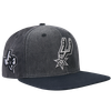 San Antonio Spurs Men's Pro Standard Primary Logo First Team Cap - Black