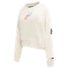 San Antonio Spurs Women's 2026-2027 City Edition Pro Standard Wave Crewneck - Eggshell