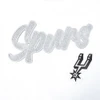 San Antonio Spurs Women's Pro Standard Crystalline Slim T-Shirt - White