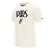 San Antonio Spurs Men's Pro Standard Original Wordmark T-Shirt - Eggshell