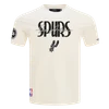 San Antonio Spurs Men's Pro Standard Original Wordmark T-Shirt - Eggshell
