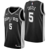 San Antonio Spurs Youth Nike Stephon Castle Icon Edition Swingman Jersey