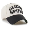 San Antonio Spurs Men's '47 Brand Broke Line Loop MVP Adjustable Strap Cap - Bone
