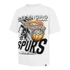 San Antonio Spurs Men's '47 Brand Jimbo Foundation T-Shirt - Gray