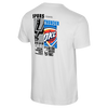 San Antonio Spurs Youth Stadium Essentials 2026 Western Conference Finals Matchup Fragments T-Shirt - White