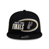 San Antonio Spurs Men's New Era 2026 Western Conference Finals Champions Locker Room 9FIFTY Snapback Hat