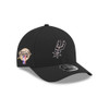 San Antonio Spurs Men's New Era 2026 NBA Finals Side Patch 9FORTY Adjustable Hat - Black