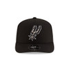 San Antonio Spurs Men's New Era 2026 NBA Finals Side Patch 9SEVENTY Stretch-Snap Hat - Black