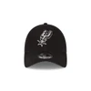 San Antonio Spurs Men's New Era 9TWENTY Core Primary Logo Adjustable Cap - Black
