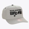 San Antonio Spurs Men's Mitchell and Ness 2026/2027 Classic Edition Adjustable Cap - Gray