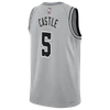 San Antonio Spurs Men's Nike 2026/2027 Classic Edition Stephon Castle Swingman Jersey - Gray