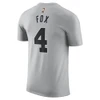 San Antonio Spurs Men's Nike 2026/2027 Classic Edition De'Aaron Fox Name and Number T-Shirt - Gray