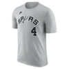 San Antonio Spurs Men's Nike 2026/2027 Classic Edition De'Aaron Fox Name and Number T-Shirt - Gray