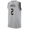 San Antonio Spurs Men's Nike 2026/2027 Classic Edition Dylan Harper Swingman Jersey - Gray