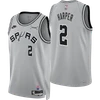 San Antonio Spurs Men's Nike 2026/2027 Classic Edition Dylan Harper Swingman Jersey - Gray