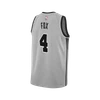 San Antonio Spurs Youth Nike 2025-2026 Statement Edition De'Aaron Fox Swingman Jersey - Silver