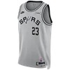 San Antonio Spurs Men's Nike 2026/2027 Classic Edition Tobias Harris Swingman Jersey - Gray