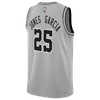 San Antonio Spurs Men's Nike 2026/2027 Classic Edition David Jones Garcia Swingman Jersey - Gray