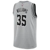 San Antonio Spurs Men's Nike 2026/2027 Classic Edition Malik Williams Swingman Jersey - Gray