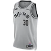 San Antonio Spurs Men's Nike 2026/2027 Classic Edition Julian Champagnie Swingman Jersey - Gray