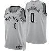San Antonio Spurs Men's Nike 2026/2027 Classic Edition Jordan McLaughlin Swingman Jersey - Gray