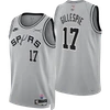 San Antonio Spurs Men's Nike 2026/2027 Classic Edition Ja'Kobi Gillespie Swingman Jersey - Gray