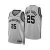 San Antonio Spurs Youth Nike David Jones Garcia 2025-2026 Statement Edition Swingman Jersey