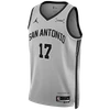 San Antonio Spurs Men's Nike Ja'Kobi Gillespie 2025-2026 Statement Edition Swingman Jersey