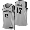 San Antonio Spurs Men's Nike Ja'Kobi Gillespie 2025-2026 Statement Edition Swingman Jersey