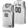 San Antonio Spurs Men's Nike Association Edition Swingman Custom Personalized Jersey San Antonio Spurs Men's Nike Association Edition Swingman Custom Personalized Jersey