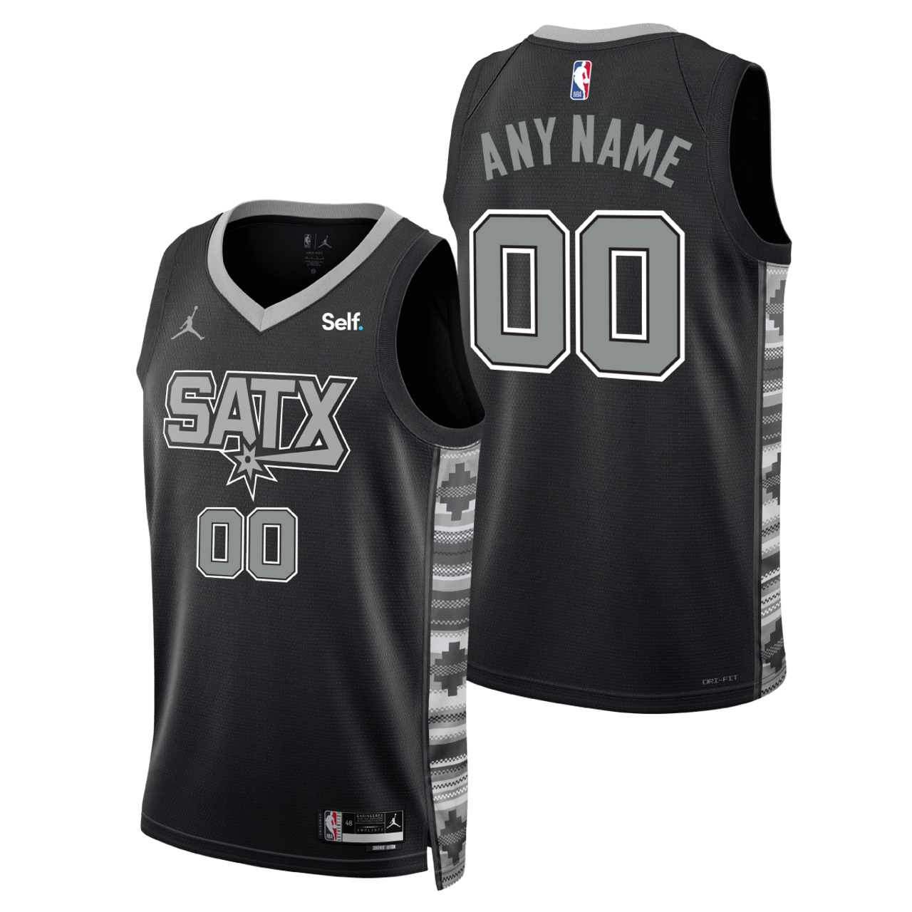 San Antonio Spurs Men's Nike Statement Edition Custom Swingman Jersey