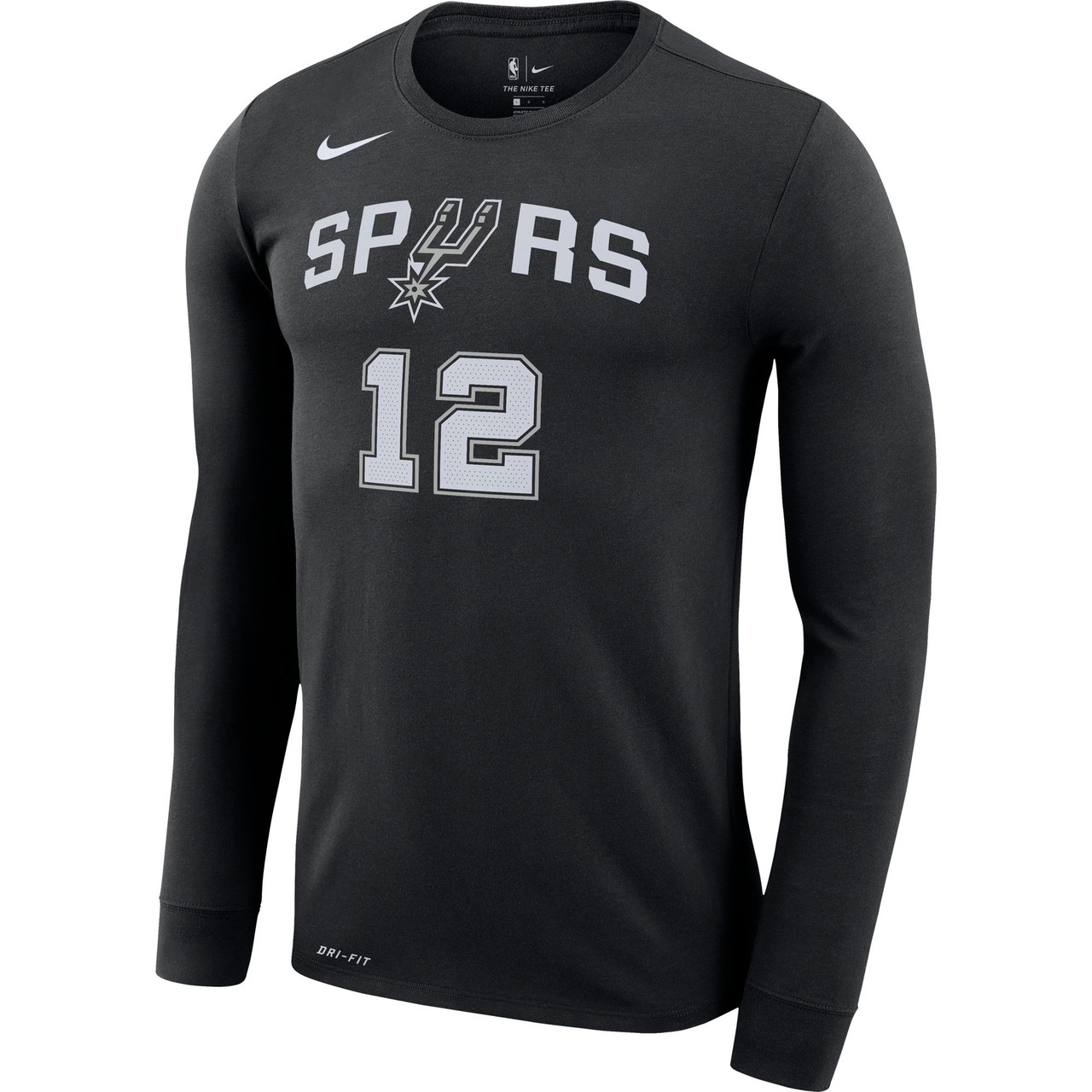 spurs dri fit shirt