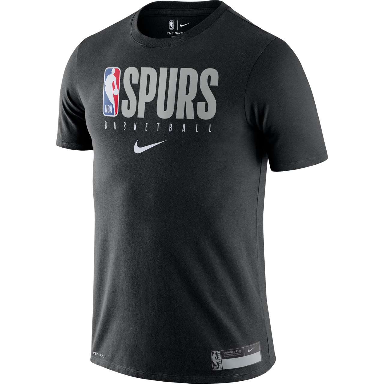 spurs dri fit shirt